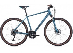 CUBE NATURE EXC POLARSILVER N BLUE 2022 DRIMALASBIKES